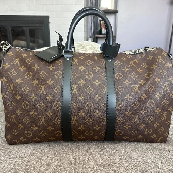 Louis Vuitton | Bags | Keepall 45 Bandoulier Monogram Macassar | Poshmark